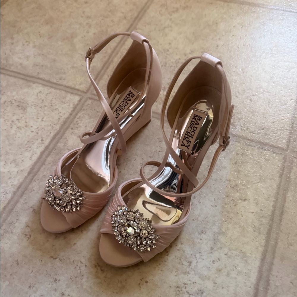 Badgley Mischka wedges